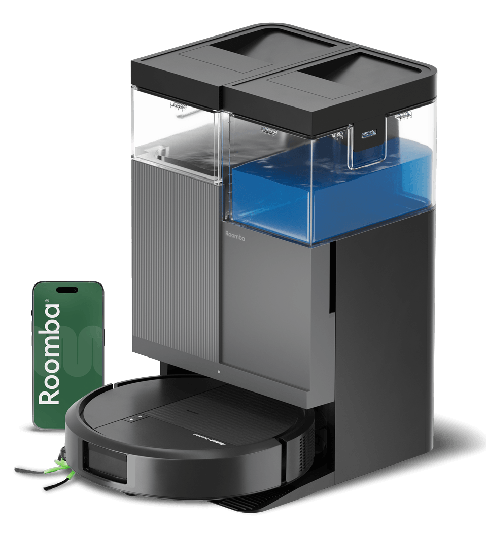 Roomba® Plus 415 Combo Robot Vac + AutoWash™ Dock | Slim Design