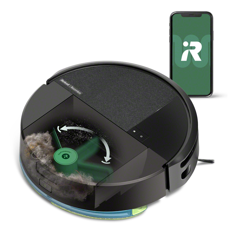 Roomba® 205 DustCompactor™ Combo Robot - White