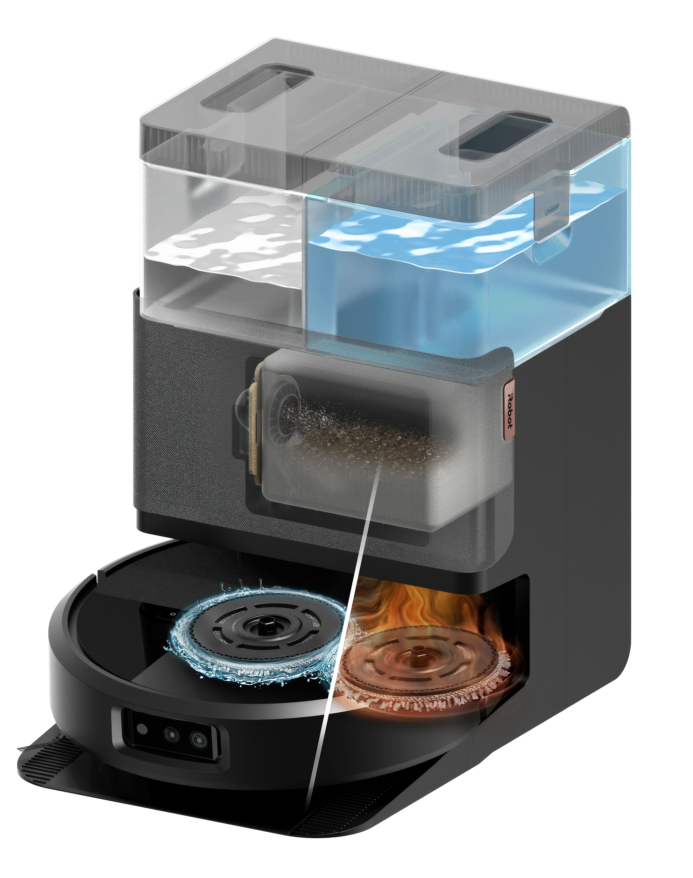 Roomba® Plus 405 Combo robot | WHITE